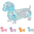 thumbnail image 1 of Dachshund Squishy Toy Slow-Rising Squeeze Fidget Toys for Party Favors, Easter Gift, 1 of 6