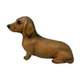 thumbnail image 1 of Dachshund Statue, Dachshund Figurine Dog Sculpture, Resin Statue Modern Artwork Animal Statue for Shelf Table Centerpieces Home Office Decor 17.5cmx6.5cmx11.5cm, 1 of 8