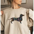 thumbnail image 1 of Dachshund Sweatshirt, Floral Dachshund Mom Crewneck, Dachshund Lover, Dachshund Owner Sweatshirt All Size S-5XL, 1 of 5