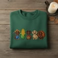 thumbnail image 1 of Dachshund Thanksgiving Sweatshirt, Farmer Dog Embroidered Shirt, Wiener Dog Fall Crewneck, Dog Mom Gift, Autumn Dog Lover Tee, 1 of 4