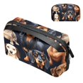 thumbnail image 1 of Dachshund Travel Electronic Organizer Case with Oxford Waterproof Material, 5.9x9.44x3.14 in, Charger Organizer, Charger Pouch, Travel Cord Organizer Case Small, Mobile Charger Pouch, 1 of 6