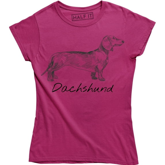 Dachshund - Vintage Retro Weiner Dog Doxen Women's T-Shirt