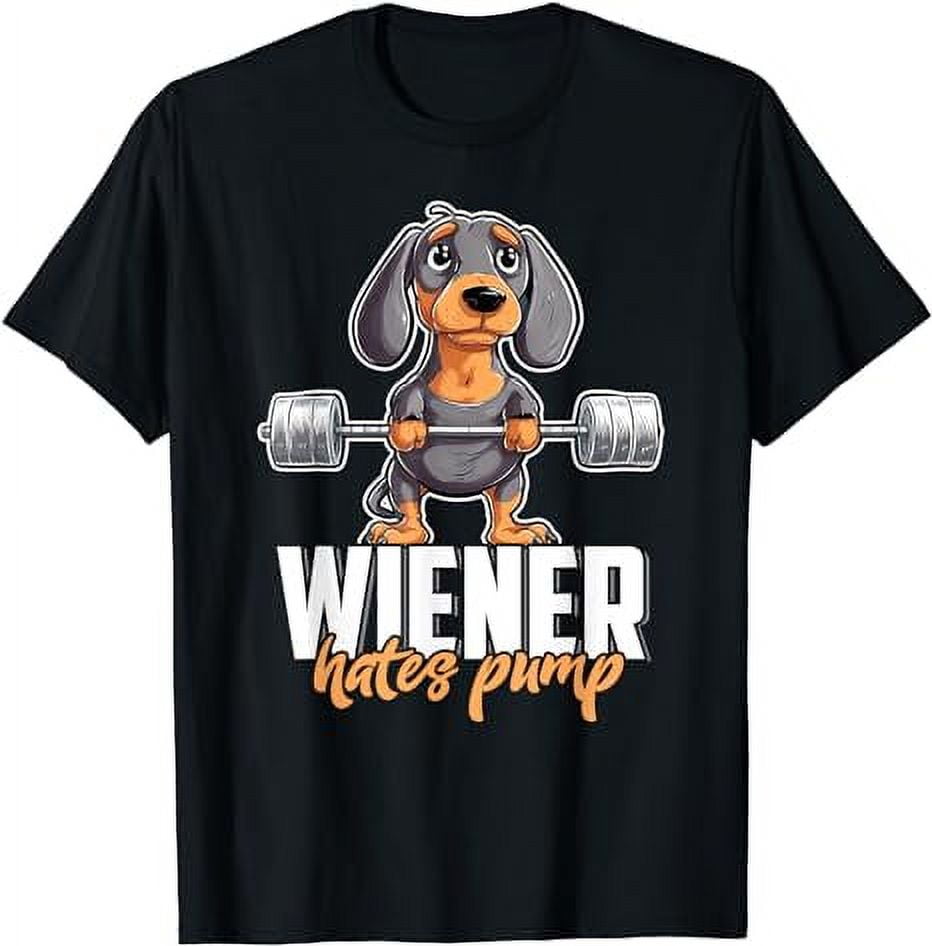 Dachshund Weightlifting Funny Deadlift Men Fitness Gym Gifts T-Shirt –  Teezou Store