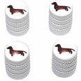 thumbnail image 1 of Dachshund Weiner Dog Tire Rim Wheel Aluminum Valve Stem Caps, Multiple Colors, 1 of 1