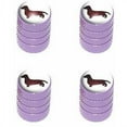 thumbnail image 1 of Dachshund Weiner Dog Tire Rim Wheel Aluminum Valve Stem Caps, Multiple Colors, 1 of 1