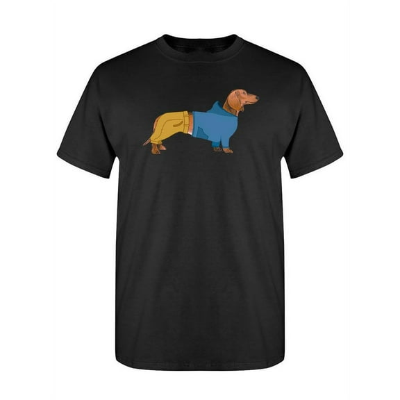 Dachshund With Clothing T-Shirt Women -SPIdeals Designs, Female Medium