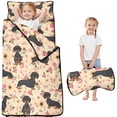 thumbnail image 1 of Dachshund and Flower Toddler Nap Mats for Kids Preschool,Sleeping Mat Bag or Kids,Toddler Sleeping Bag,Toddler Nap Mat or Daycare, 1 of 6