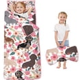 thumbnail image 1 of Dachshund and Flower Toddler Nap Mats for Kids Preschool,Sleeping Mat Bag or Kids,Toddler Sleeping Bag,Toddler Nap Mat or Daycare, 1 of 6