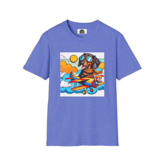 Dachshund pilot t shirt