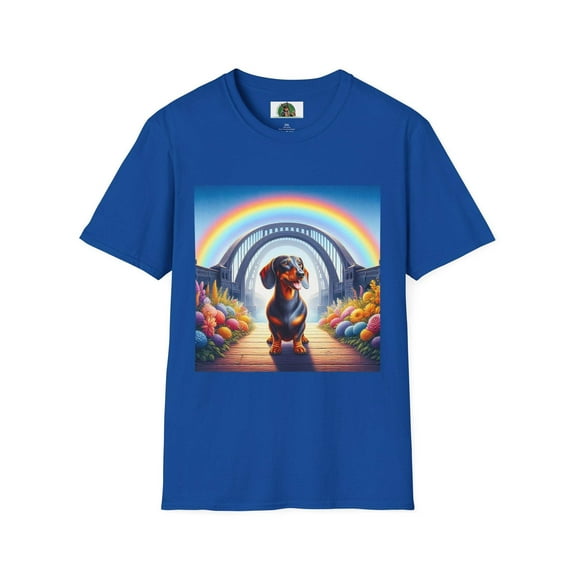 Dachshund rainbow bridge t shirt