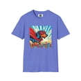 thumbnail image 1 of Dachshund flying superhero t shirt, 1 of 10
