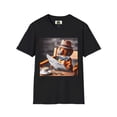 thumbnail image 1 of Dachshund paper reading t shirt, 1 of 10