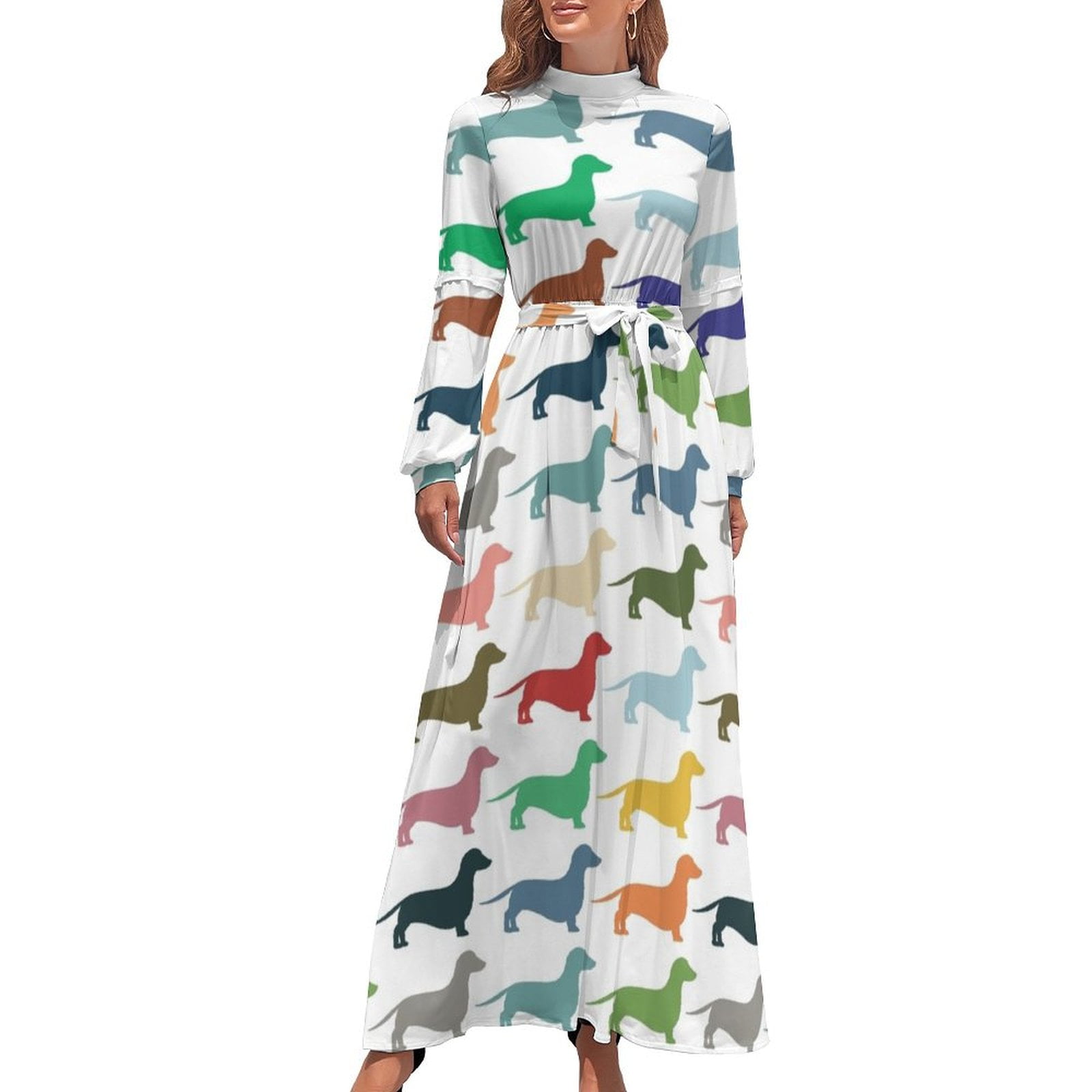 Dachshunds Long Dress dresses summer woman 2024 wedding dresses for woman dresses for women 2024