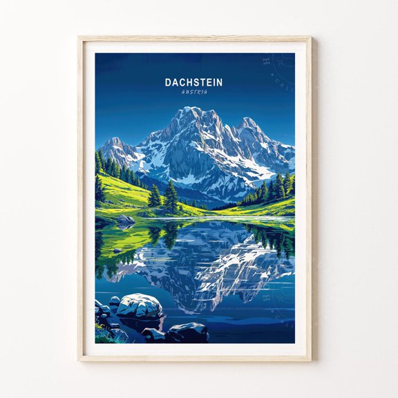 Dachstein Austria Minimalist Alpine Home Decor
