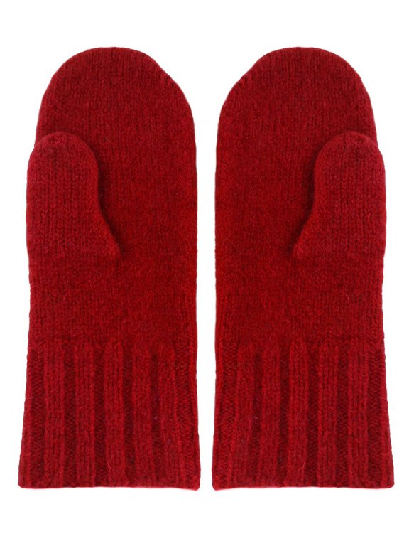 100% Wool Austrian 3 Ply Boiled Mittens