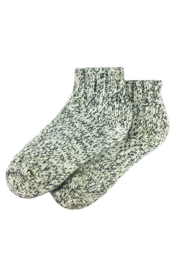100% Wool Austrian Boiled Hand Knit Four Ply Ankle Socks