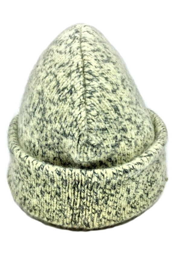 100% Wool Austrian Boiled Hand Knit Four Ply Watch Cap Hat