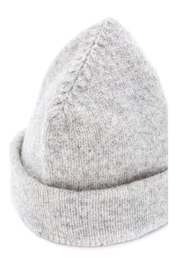 100% Wool Austrian Boiled Hand Knit Two Ply Watch Cap Hat