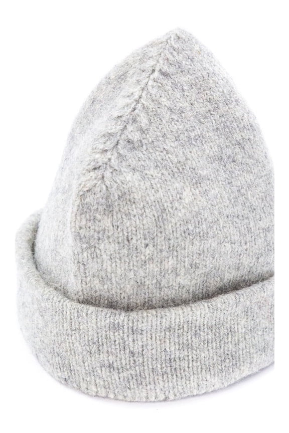 100% Wool Austrian Boiled Hand Knit Two Ply Watch Cap Hat