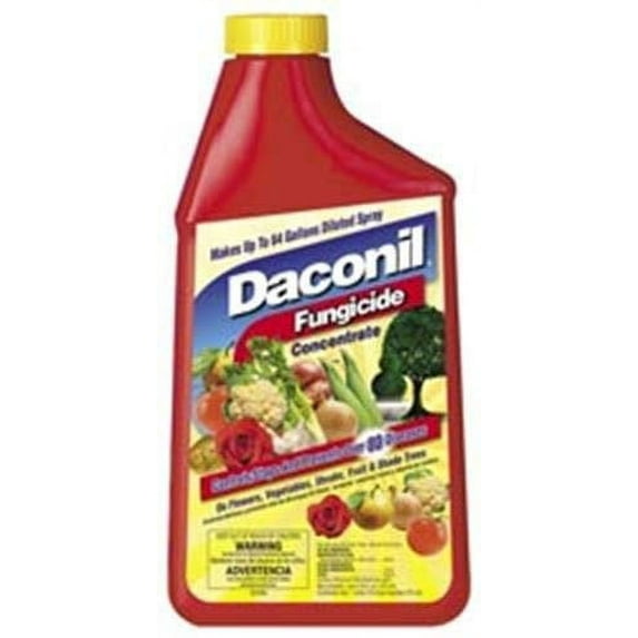 Daconil Fungicide Concentrate - Outdoor Pesticide Spray - 16 oz