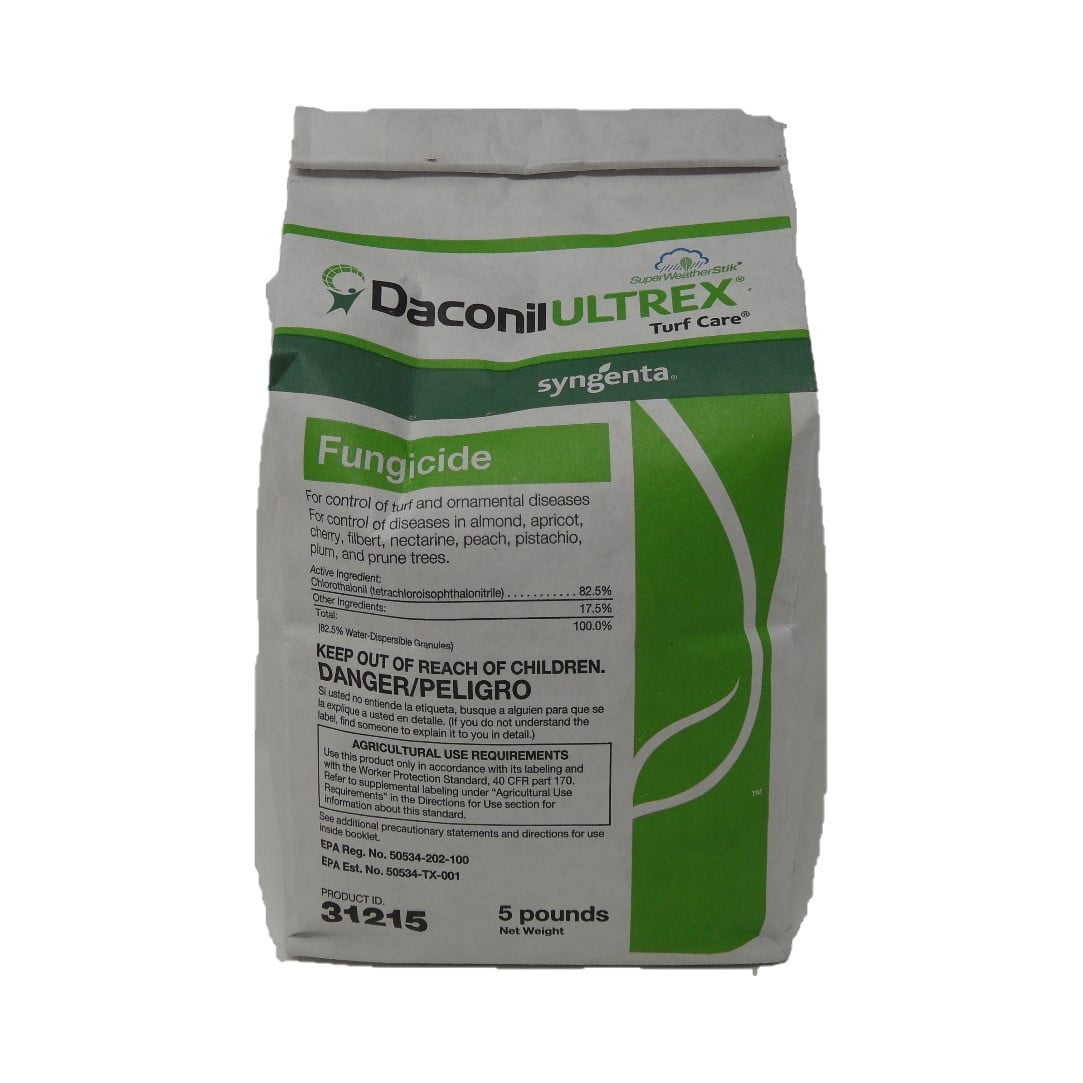 Daconil Ultrex Fungicide - Broad-Spectrum, Extended Disease Control - 5 lb Bag by Syngenta