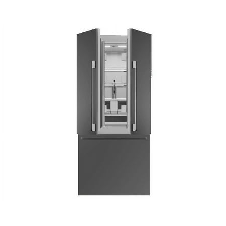 Dacor - 21.3 Cu Ft French Door Built In Panel Ready Refrigerator with FreshZone Drawer and Precise Cooling - Custom Panel Ready
