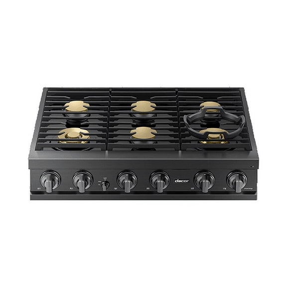 Dacor 36" Rangetop, Graphite Stainless, Natural Gas/liquid Propane