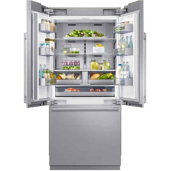 Dacor 36 in Panel Ready Built In French Door Refrigerator