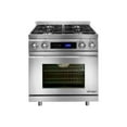 thumbnail image 1 of Dacor Distinctive DR30D/NG - Range - freestanding - width: 29.9 in - depth: 28.5 in - height: 37.9 in - with self-cleaning - stainless steel, 1 of 5