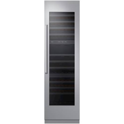 Dacor - Modernist Collection 24" Front Panel Kit for Select Integrated Wine Cellars - Silver Stainless Steel