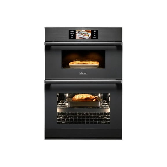Dacor Modernist DOC30M977DM - Oven / microwave oven (double oven) - built-in - Wi-Fi - niche - width: 28.5 in - depth: 23.5 in - height: 41.9 in - with self-cleaning - graphite stainless steel