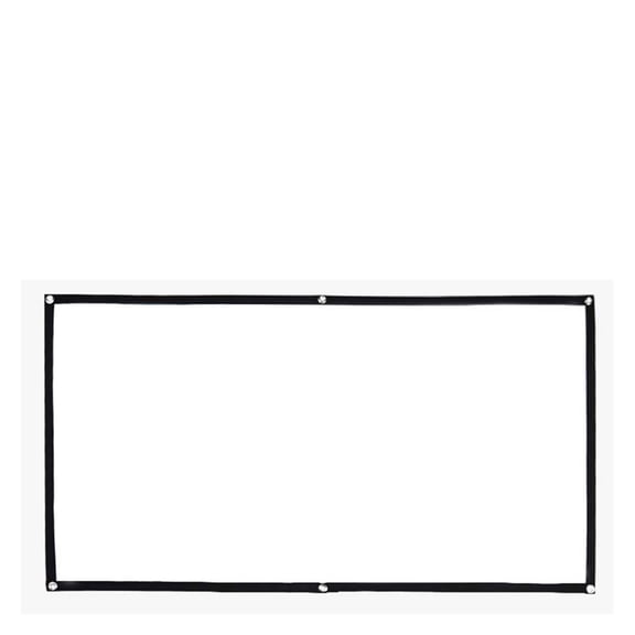 Dacron Fabric Projection Screen Is Soft And Foldable 60 72 84 100 120 150 Inches 16:9 Outdoor Projection Screen