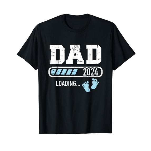 Dad 2024 loading for pregnancy announcement T-Shirt