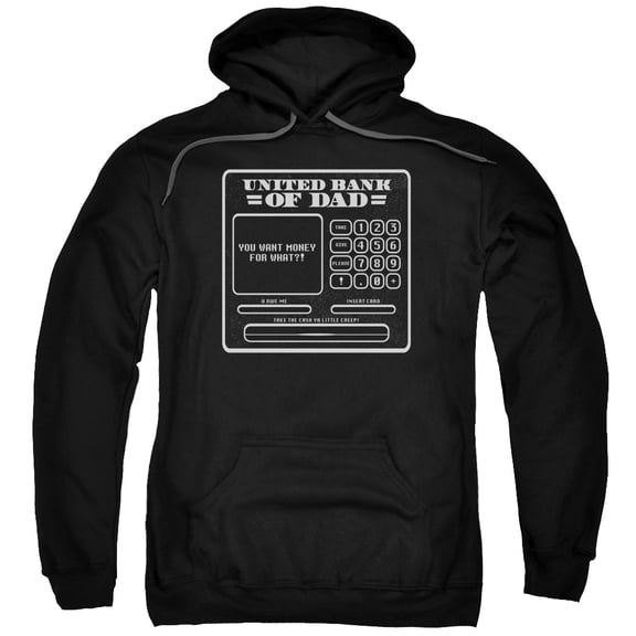 - Dad Aka Atm - Pull-Over Hoodie - Small