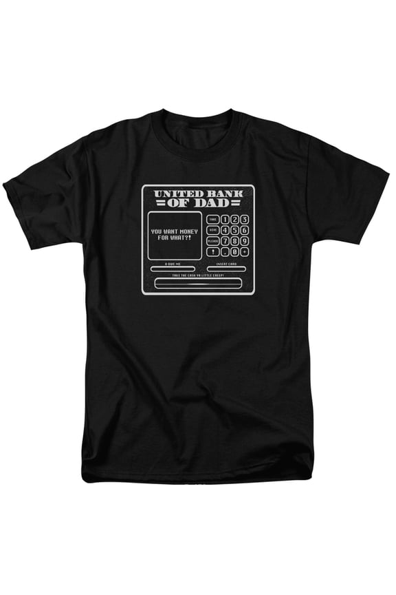 - Dad Aka Atm - Short Sleeve Shirt - Small