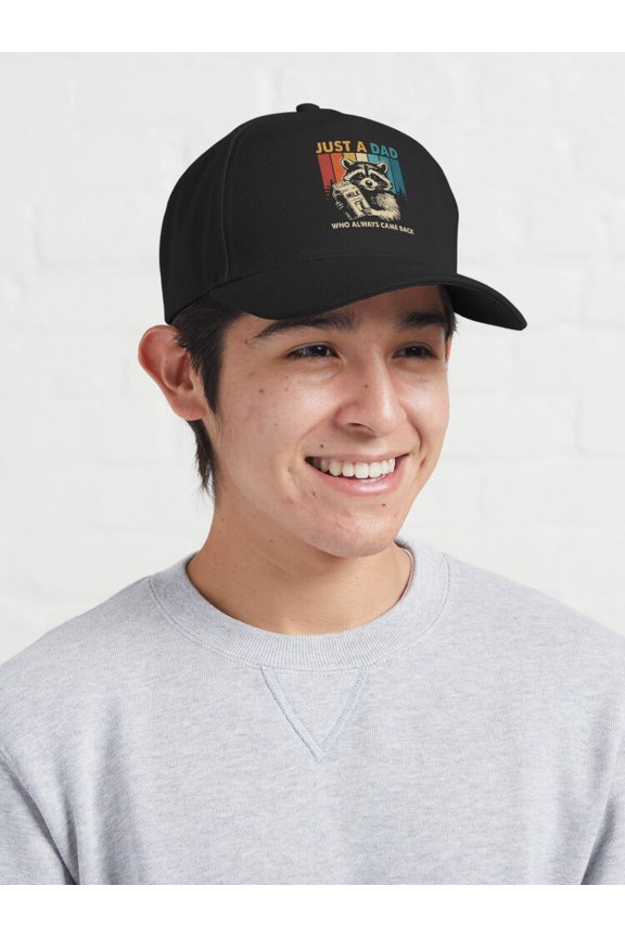 Dad Always Came Back With The Milk Baseball Cap Fathers Day Hat Design