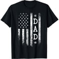 thumbnail image 1 of Dad American Flag Dad Gifts Patriotic Father'S Day T-Shirt Unisex S-5XL Hot Trending Shirt, Vintage Birthday Gift, 1 of 4