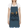 thumbnail image 1 of Dad Apron, Best Fathers Day Gift for Dad, Grandpa, Husband, Best Dad Ever Gifts, Waterproof Grilling Apron with Pockets, Durable Chef Bib for Cooking, Workshop, Gardening, Baking, Mens BBQ Apron, 1 of 9