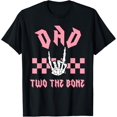 thumbnail image 1 of Dad Bad Two the Bone Birthday 2 Years Old Birthday T-Shirt, 1 of 3