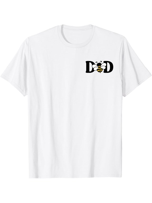 Dad Bee Cute Beekeeping 1St Matching Family Dada Retro Theme T-Shirt