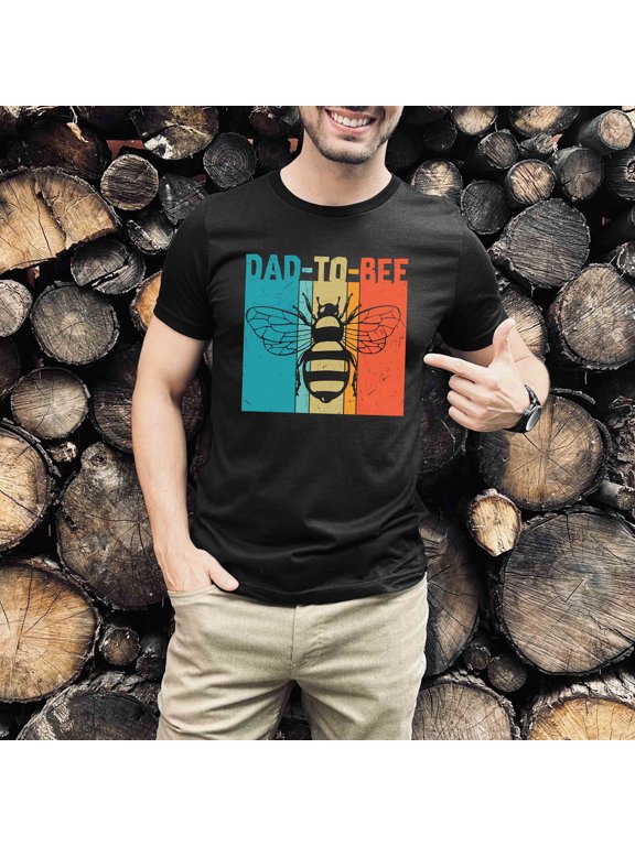 Dad to Bee Shirt | Best Dad Shirt | Papa Shirt| Father's Day Gift | Gift For Father | Dad Gift| Short Sleeve Tee Father's Day Shirt| (Colors:Athletic Heather; Sizes:XL;)