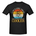 thumbnail image 1 of Dad Bike Rider & Cyclist Father'S Day Men'S Basic Short Sleeve T-Shirt Black Xx-Large, 1 of 5