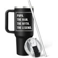 thumbnail image 1 of Dad Birthday Gifts, Dad Gifts from Daughter, Son, Kids - Birthday Gifts for Dad, Papa, Grandpa - Gifts for Husband from Wife - Dad Coffee Cuo - 40oz Tumbler with Straw, 1 of 6