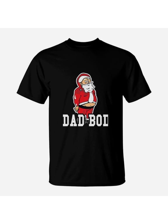 Dad Bod Christmas Santa Suit TShirt