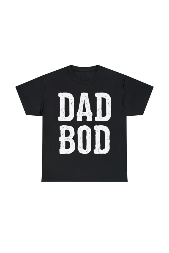 Dad Bod Father Day Humor Sarcastic Paternal Figure Fitness Unisex T-Shirt, up to size 5XL