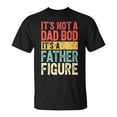 thumbnail image 1 of It's Not A Dad Bod It's A Father Figure Father's Day T-Shirt, Funny Dad Bod Humor Gift Tee, Proud Father Celebration Shirt, Retro Style Graphic Apparel, Cool Dad Joke Top, Fatherhood, 1 of 3