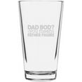 thumbnail image 1 of Dad Bod Father's Day Etched 16oz Libbey Pint Glass, 1 of 1