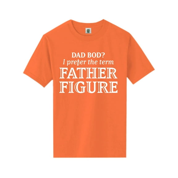 Dad Bod? I Prefer Father Figure Short Sleeve Neon T-Shirt