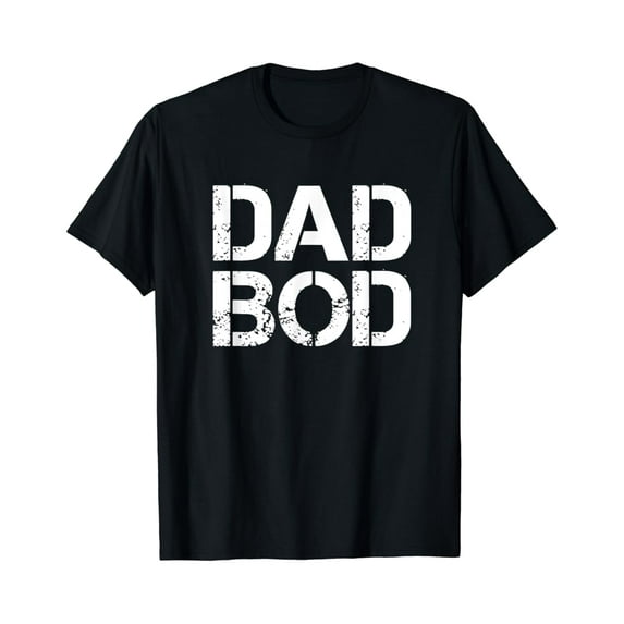 Dad Bod Tshirt Rough Strong 90S Stencil Text (Dark) Unisex S-5XL Hot Trending Shirt, Vintage Birthday Gift