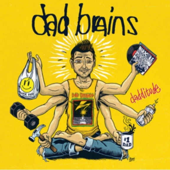 Dad Brains - Dadditude (Red Vinyl) (7-Inch)